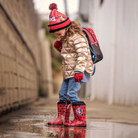 Conjunto Dos Piezas Lady Bug ( Guantes y Gorro )