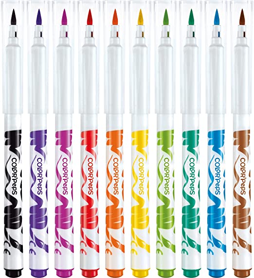 Rotuladores Color' Peps pastel 10 colores MAPED