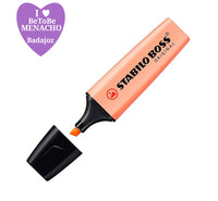Stabilo Boss Original Pastel Naranja Pálido