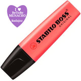 Marcador Stabilo Boss Original rojo fluorescente 70 40 en papeleria Badajoz