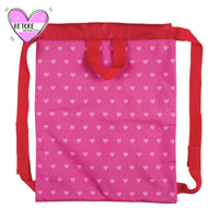 Saquito Mochila Peppa Pig Corazones