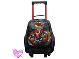 Mochila Escolar Mediana Con Ruedas Totto kids Kazumi Ninja