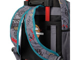 Mochila Escolar Mediana Con Ruedas Totto kids Kazumi Ninja