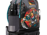 Mochila Escolar Mediana Con Ruedas Totto kids Kazumi Ninja
