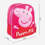 Mochila Infantil 3D Peppa Pig Con Botella Incluida - Cerdá