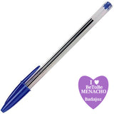 Boligrafo bic cristal azul 1.0mm en papeleria badajoz disponible en be to be menacho y valdepasillas