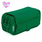 Estuche Portatodo Cuatro Compartimentos 4 Cremalleras Colorline - Office Box