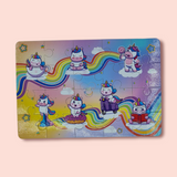 Puzzle Infantil Rainbows De Unicornios