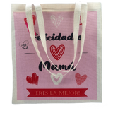 Tote Bag de tela Ecológica Felicidades Mamá Eres la Mejor