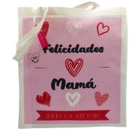 Tote Bag de tela Ecológica Felicidades Mamá Eres la Mejor