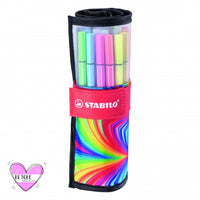 Set / Pack Rollerset Stabilo Point 68 Fine-Trip Pen (25 Colores) Arty