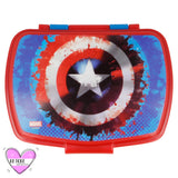 Sandwichera / Tupper Marvel Avengers Capitán América