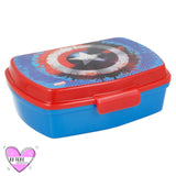 Sandwichera / Tupper Marvel Avengers Capitán América