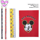 Set De Papelería Mickey Mouse