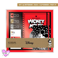 Set De Papelería Mickey Mouse