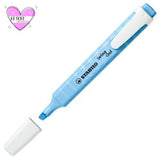 Marcador Swing Cool Pastel Pastel Azul Ventoso - Stabilo