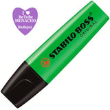 Stabilo Boss Original verde fluorescente en papeleria Badajoz disponible en Be To Be Menacho y Valdepasillas