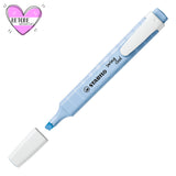 Subrayador STABILO Swing Cool Pastel Azul Nublado en papelería Badajoz – disponible en Be To Be Menacho y Valdepasillas