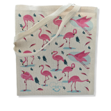 Tote Bag Ecológica De Yute Flamencos De Doñana